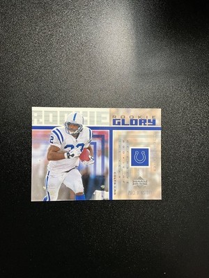 2002 Upper Deck Piece Of History Rookie Glory Edgerrin James #RG-5 HOF