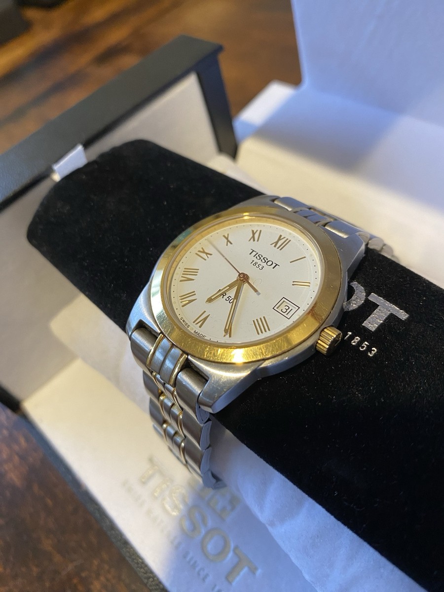 Tissot PR50 1853 Two-Tone Silver & Gold Quartz Watch- Sapphire
