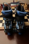 Mammy Gol Adjustable Roller Skates Black Blue Lighted Wheels Youth Med (13-3) — photo 1