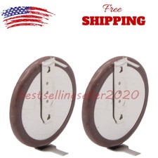 2pcs Battery Fit For Vl2020 Bmw Key Remote Fob Rechargeable 180 Degree
