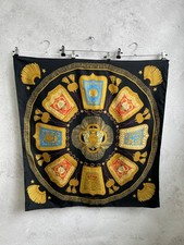 Hermes Carre 90 "Poste et Cavalerie" Vintage Silk Scarf