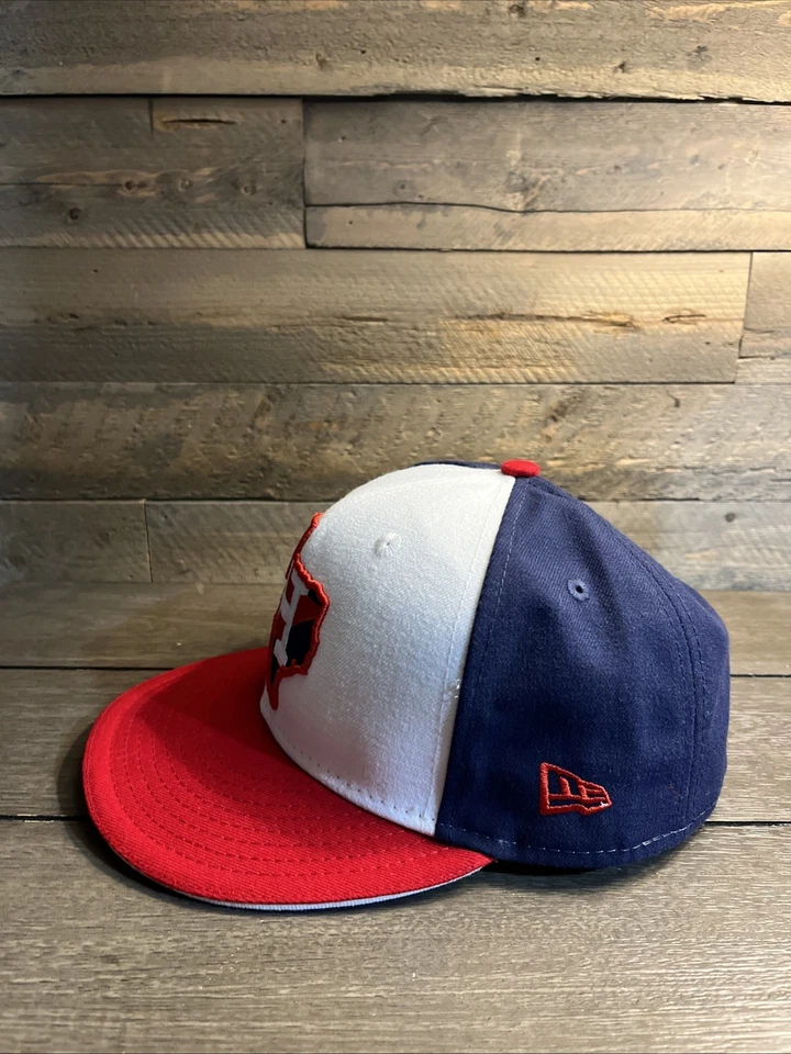 New Era 59Fifty Houston Astros Baseball Fitted Hat Cap Size 7 3/8 - Image 2 of 4