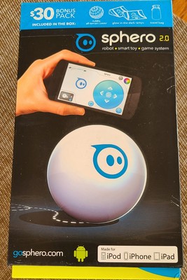 Sphero 2.0 App-Enabled Robotic Ball Robot Smart Toy Game System Parts Only Notes