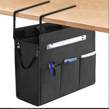 Under Desk Hanging Storage Bag, Desk Organizer Storage, Offi