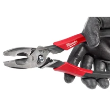 MT550C For Milwaukee  9 in Steel Lineman Dipped Pliers w/ Crimper/Bolt Cutter