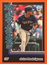 2024 Topps Brooklyn Collection Julio Rodriguez Black /75 #31