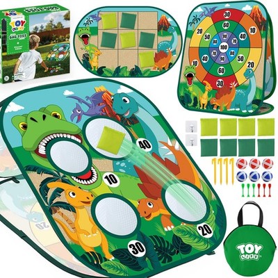 TOY Life Toddler Outdoor Toys for Kids Ages 4-8, Bean Bag Toss, Outside Yard Gam