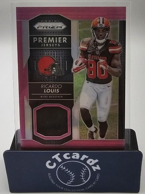 2016 Panini Prizm #PPJ-RL Ricardo Louis Prizm Premier Jerseys Pink