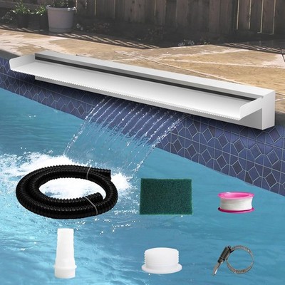 36in Pond Waterfall Stainless Steel
