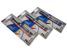 3 PACKS 6 FELT TIP PENS INC  Optimus  ASSORTED COLORS FINE POINT QUICK DRYING