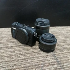 Canon EOS M Double Lens Kit Mirrorless Single Camera