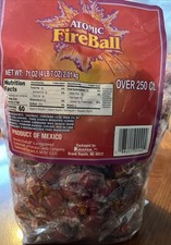 71 Oz Bag Of Atomic Fireball candy By Ferrara Candy company