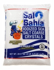 Coarse Iodized Sea Salt Crystals 35.27oz for Cooking and Baking