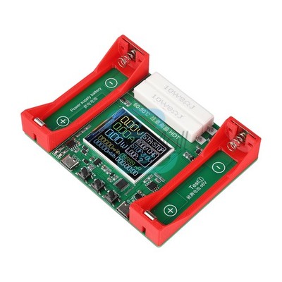 21700 Ternary Li-ion Battery Capacity Tester 1-CH Electronic Load Tester Type-C