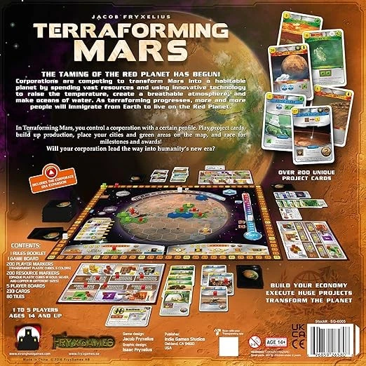 Terraforming Mars Board Game Stronghold Games 1-5 players - Image 2 of 4