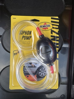 #ad #ad PENZOIL SIPHON PUMP MULTI USE: FOR CAR AND HOME SIPHON PUMP LENGTH 6#x27; 182.9 cm $11.47