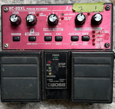 Boss RC20XL Loop Station Guitar Effects Pedal Excellent Condition*