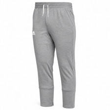 adidas Tapered Athletic Pants Grey Team Issue...
