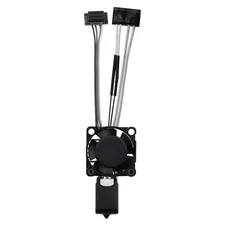 P1P/P1S Full Assembled Ceramic Hotend with Fan 0.4mm Hardened Steel Nozzle fo...