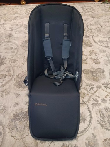 DARK GRAY UppaBaby CRUZ OR VISTA V2 SEAT FABRIC REPLACEMENT NO FRAME