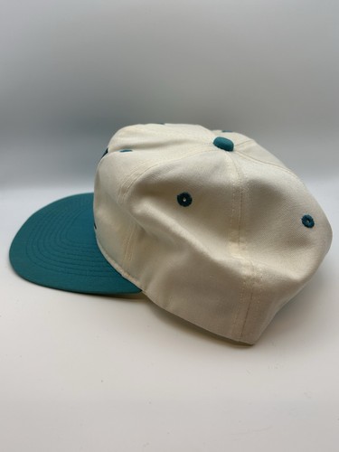 Vintage Florida Marlins Baseball MLB Snapback Hat Cap 90s #1 Apparel Tag - Picture 5 of 8