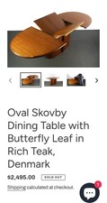Extendable Dining Table from Skovby - Vintage worth £2000+ *****GREAT PRICE*****