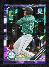 2019 Bowman Chrome Draft Sapphire Edition Purple 1/10 Jarred Kelenic #BDC-2 0us5