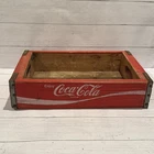 Vintage 1972 Coca-Cola Coke Soda Wood Crate Tray from Chattanooga Tenn.