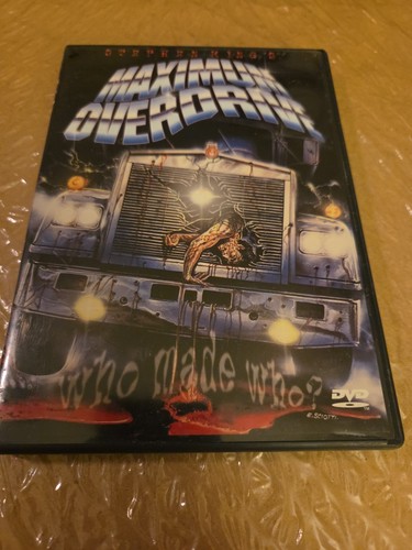 Maximum Overdrive DVD Used Anchor Bay Stephen King HTF Rare OOP Horror