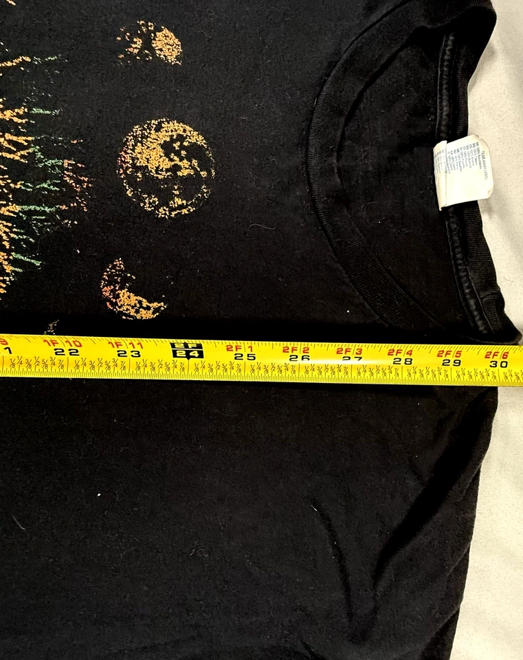 Moon Phases Multicolor 60’s Retro 70’s Vibes, Tree Of Life, Unisex XL Camiseta Foto 3 de 4