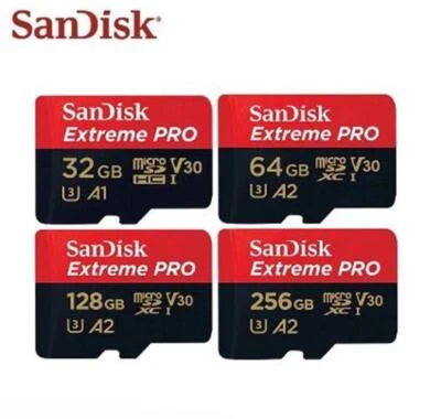 SanDisk Extreme Pro Micro Tarjeta SD 32GB 64GB 128GB de Memoria + Adaptador