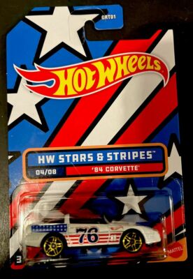 '84 Chevy Corvette 2022 Hot Wheels HW STARS & STRIPES Walmart Exclusive 1:64