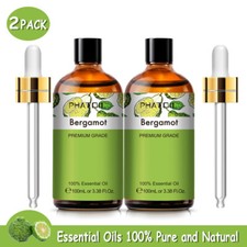 100ml Bergamot Essential Oils Pure Natural Oil for Diffuser Aromatherapy Oil