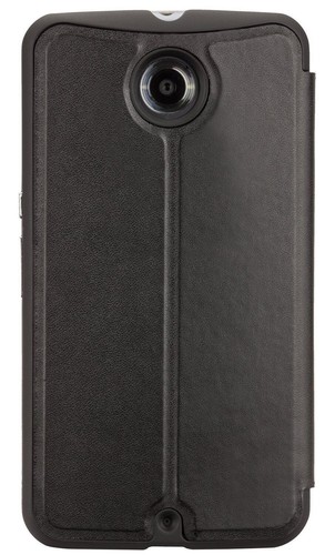 Case-Mate Black Stand Folio Flip Cover Case for Motorola Google Nexus 6 - Picture 3 of 6