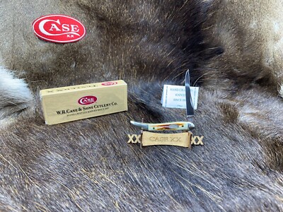 1996 Case ''Prototype'' Toothpick Knife With Red Stag Handles Mint  In Box - 501