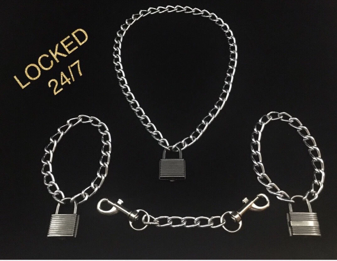 Chain and lock necklace best sale gay
