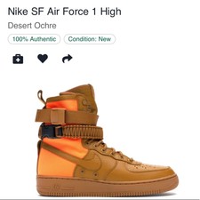 Size 11 - Nike Sf Air Force 1 Mid Desert Ochre for sale online | eBay