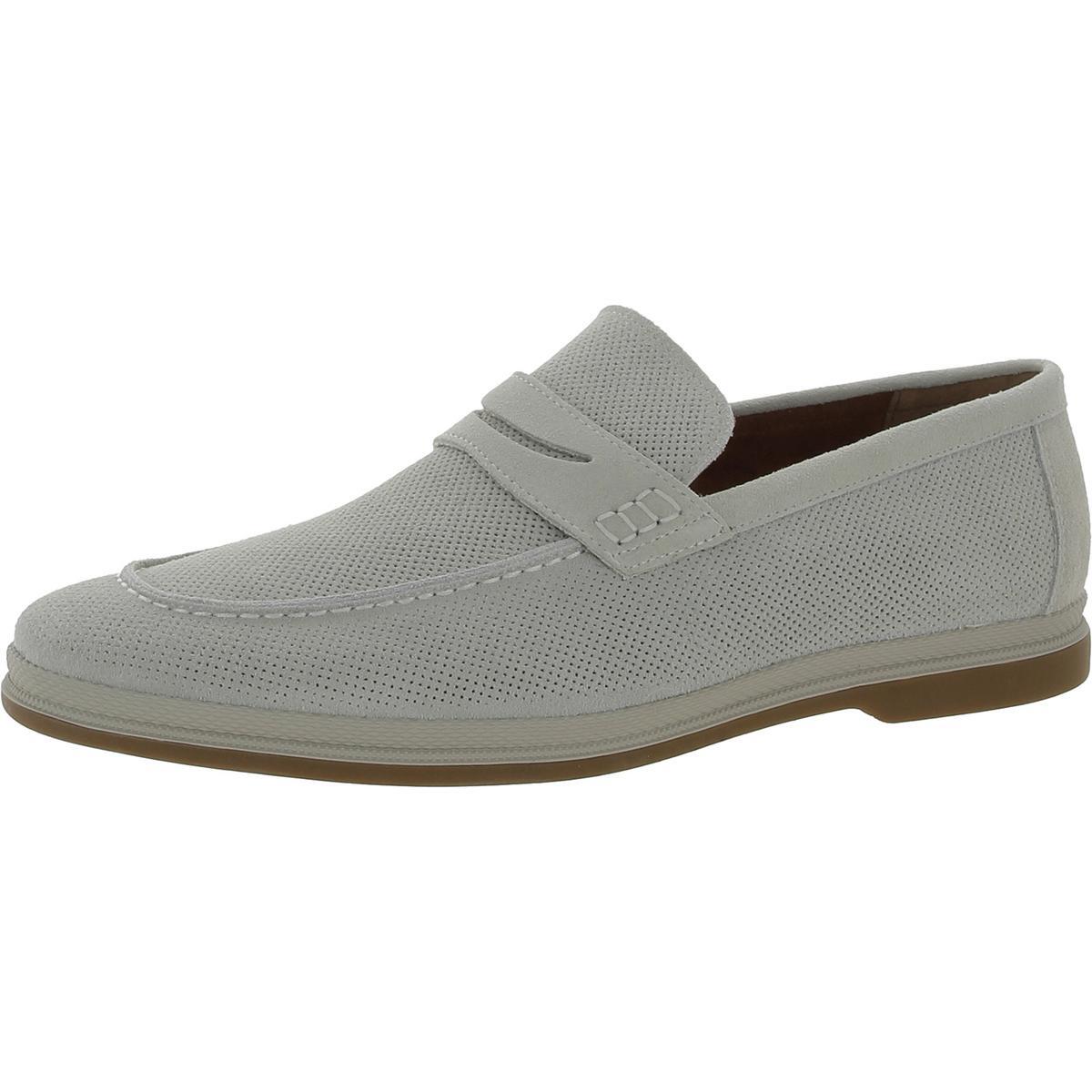 Vintage Foundry Co. Мужские белые мокасины Menahan 9 Medium (D) BHFO 0948