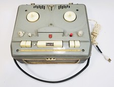Phillips Reel To Reel El3541/00a With Microphone & Din Cable 1958-61 Vintage
