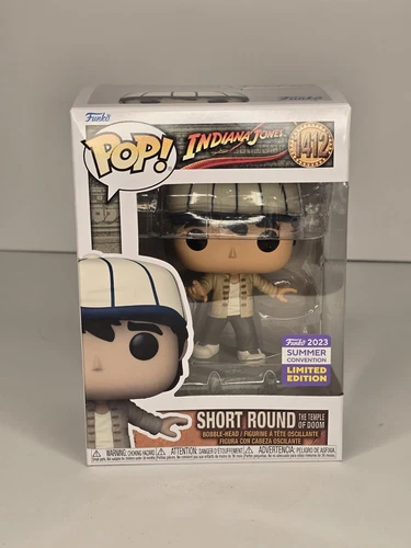 Funko Pop Indiana Jones Short Round 1412 2023 San DIego Comic Con Limited Summer