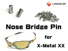 LINEGEAR Nose Bridge Pin, Rivet - Polished for Oakley X-Metal XX [NBPIN-POL-2] 