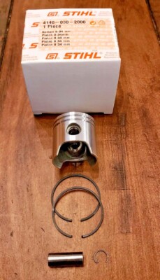 STIHL Piston Kit w/Piston Rings BG55 BG85 HL45 SH85 4140-030-2000 Genuine OEM