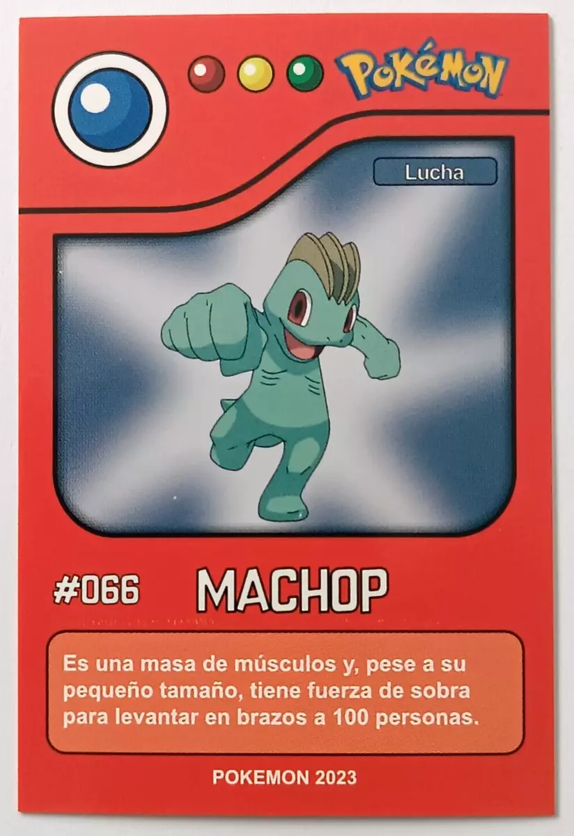 Machop  Pokédex