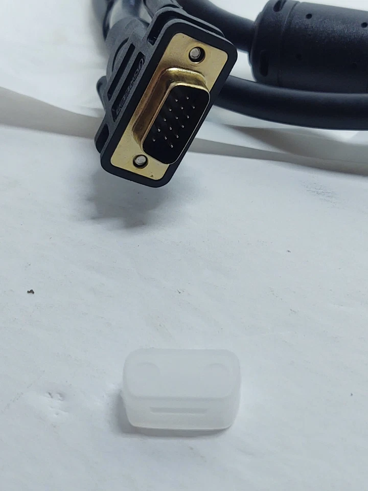 UGREEN VGA SVGA HD15 Male to Male Video Coaxial Monitor Cable 1080P Full HD 3FT - Image 3 of 4