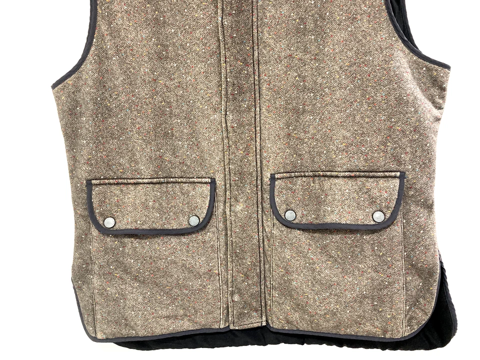 CAMISETA COSTA IZQUIERDA MARRÓN ESPIGA MULTICOLOR FLACK ALGODÓN CHALECO XL Foto 4 de 4