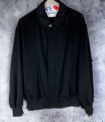 Paul & Shark Yachting Loro Piana Superfine Wool Cashmere Bomber Jacket Mens  L