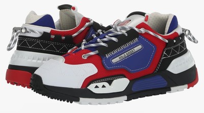 Polo Ralph Lauren PS200 SK HTL Men\'s Red Blue White Shoes Size 14 NEW Polo Ralph Lauren Sport Sneakers Men main image 2