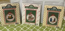LOT 3 TRADITIONS, Mini Cross Stitch Kits NATIVITY T8554 BEAR T8506 & DUCK T8541