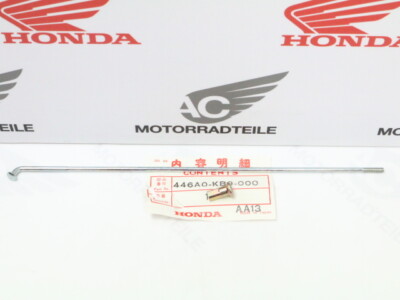 Honda TLR 200 Reflex Speiche B Nippel Vorderrad NOS spoke nipple front wheel 