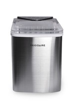 Frigidaire, 26 Lbs. Countertop Ice Maker, Bullet Shaped Ice, Stainless Steel